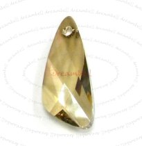 1 SWAROVSKI Crystal 6690 Wing Pendant Golden Shadow 39mm