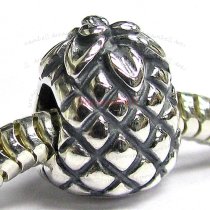 Sterling Silver Pineapple for European Charm Bracelets