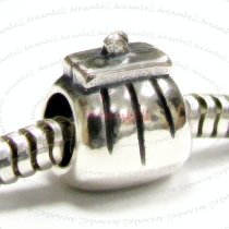 Sterling Silver Purse Wallet for European Charm Bracelets