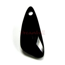 1 SWAROVSKI Crystal 6690 Wing Pendant Jet Black 39mm