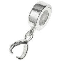 1x Sterling silver Pendant Connector Bail clasp for European Charm