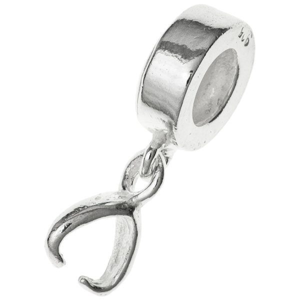 1x Sterling silver Pendant Connector Bail clasp for European Charm