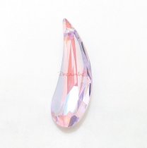 1x Swarovski Crystal Artistic teardrop pendant 37mm