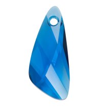 1 SWAROVSKI Crystal 6690 Wing Pendant Capri Blue 23mm