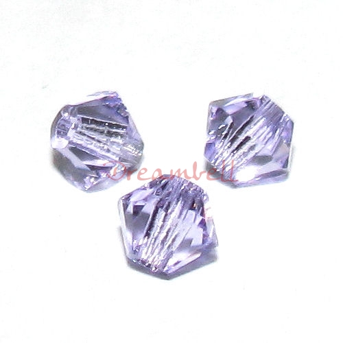 24 x Swarovski Elements Xilion Crystal 5328 Violet 4mm