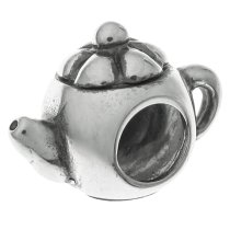 Sterling Silver Little Tea Pot Bead for European Charm Bracelets