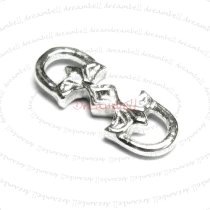2x Sterling Silver Link Earring Connector Bead Spacer