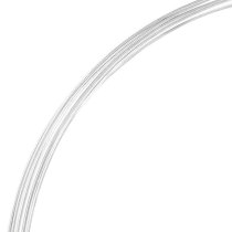 5FT STERLING SILVER Round WIRE 22GA Half Hard 22 Gauge 0.6mm