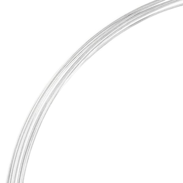 5FT STERLING SILVER Round WIRE 22GA Half Hard 22 Gauge 0.6mm