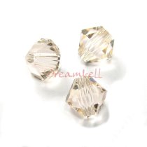 24 Swarovski Elements Xilion Crystal 5328 4mm Silk