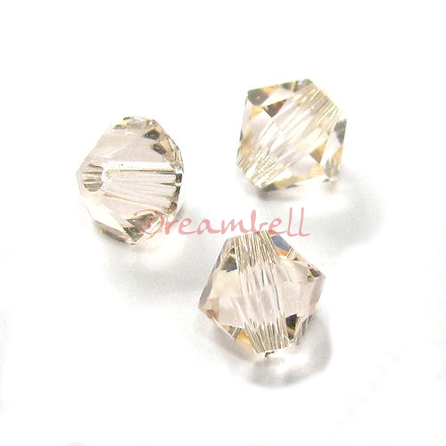 24 Swarovski Elements Xilion Crystal 5328 4mm Silk