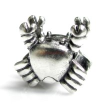 1x Sterling silver Cancer Zodiac Bead for European Charm Bracelets