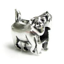 1x Sterling silver Taurus Zodiac Bead for European Charm Bracelets