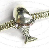 Sterling silver Little Mermaid Bead for European Charm Bracelets