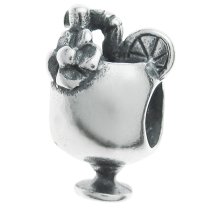 1x Sterling silver Cocktail Drink Bead for European Charm Bracelets