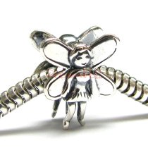Sterling silver Fairy Pretty Angel Bead f/ European Charm Bracelets