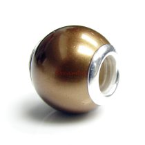 Sterling Silver Bronze SEASHELL PEARL Bead for European Charm Bracelets