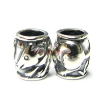 1 x Sterling Silver Rat Chinese Zodiac Bead for European Charm Bracelets