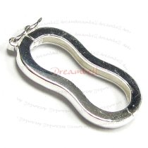 STERLING SILVER CONNECTOR / NECKLACE SHORTENER CLASP