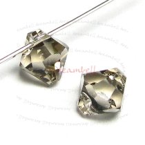 6x Swarovski crystal 6301 Top Drill Bicone Greige 8mm