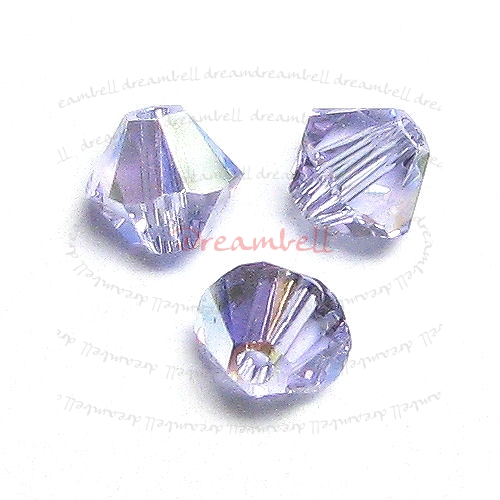 24 x Swarovski Elements Xilion Crystal Bead 5328 Violet AB 6mm