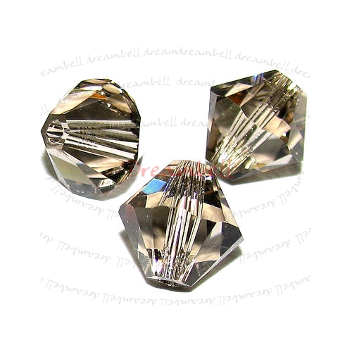 12x Swarovski Elements Xilion Crystal 5328 Greige 8mm