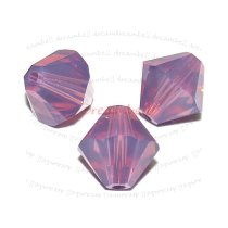 12x Swarovski Elements Xilion Crystal 5328 Cyclamen Opal 8mm