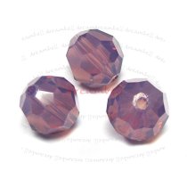 12 x Swarovski Crystal Elements Round Faceted 5000 Cyclamen Opal 6mm