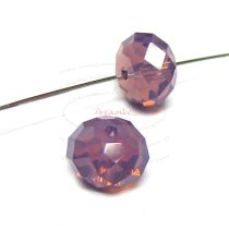 4x Swarovski Crystal Elements 5040 Briolette Bead Rondelle Spacer Cyclamen Opal 8mm