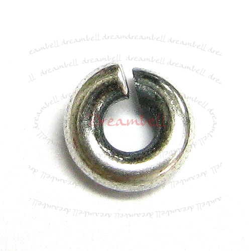 6x Open Jump Rings 925 Sterling Silver Wire 5mm (HEAVY)