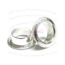 10x STERLING SILVER GROMMET EYELET Rivet for European Bead Charm 5mm