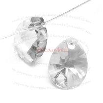 6x Swarovski Crystal 6128 Xilion Mini Pear Pendant Charm Clear 8mm