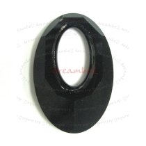 1X SWAROVSKI CRYSTAL 6040 HELIOS Pendant JET BLACK 40mm