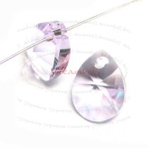 4x Swarovski Crystal 6128 Xilion Mini Pear Pendant Charm Rosaline 10mm