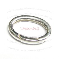 1x STERLING Silver Oval CLASP LOCK Enhancer Shortener 20mm