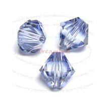 12x Swarovski Elements Xilion Crystal 5328 8mm Provence Lavender