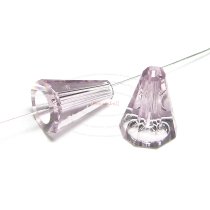 2x Swarovski Elements Crystal 5540 Artemis Beads 12mm Light Amethyst