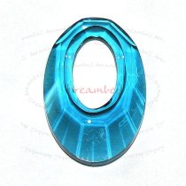 1X SWAROVSKI CRYSTAL 6040 HELIOS Pendant Indicolite 30mm