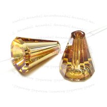 2x Swarovski Elements Crystal 5540 Artemis Beads 12mm Copper
