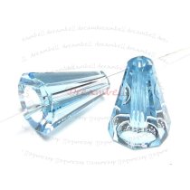 2x Swarovski Elements Crystal 5540 Artemis Beads 12mm Aquamarine