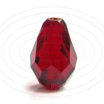 6x Swarovski Elements Crystal 5500 Tear Drop Briolette Beads Siam 9x6mm