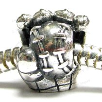 Sterling silver Baseball Mitt Glove Bead for European Charm Bracelets