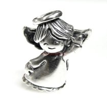 Sterling silver Dancing Angel Bead for European Charm Bracelets
