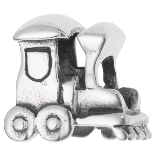 Sterling silver Train Engine Bead for European Charm Bracelets