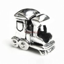 Sterling silver Train Engine Bead for European Charm Bracelets