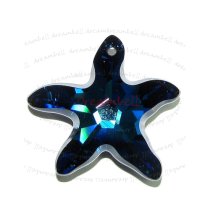 NEW Swarovski Crystal Starfish 6721 Star Fish Bermuda Blue 16mm
