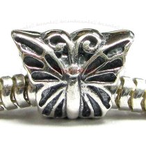 Sterling silver Butterfly Bead for European Charm Bracelets