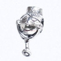Sterling silver Attentive Nurse Bead for European Charm Bracelets