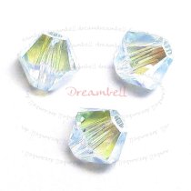 24 Swarovski Elements Xilion Crystal 5328 Azore AB 2x 4mm