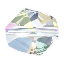 2x Swarovski Elements Crystal 5523 Cosmic Beads 12mm Clear AB